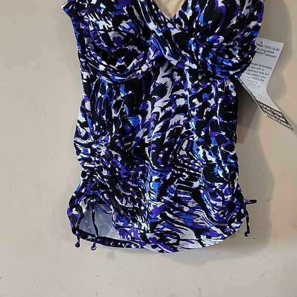 Trimshaper size 10 swim tankini NWT - Picture 2 of 5